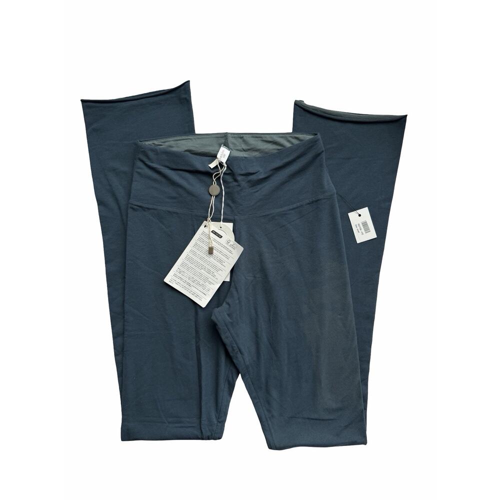 SKIN Organic Women’s Blue Leggings Pants NWT SIZE Small Reversible